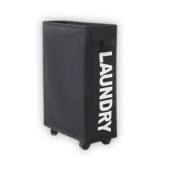 Laundry basket with wheels and handle - All - in - One - Going Up home