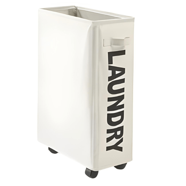 Laundry basket with wheels and handle - All - in - One - Going Up home