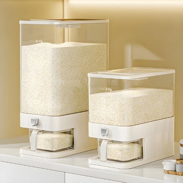 Rice Dispenser Pro - Reduce waste and maintain freshness - Going Up home